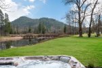 Relax in your private hot tub at The Idaho Club - Jack Nicklaus Signature Golf Course